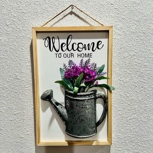 Welcome To Our Home Wall Decor